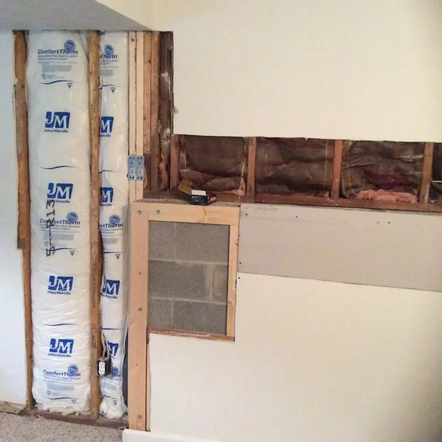 Wall insulation replacement during Structural Drying in Riverside